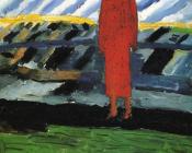 卡兹米尔 马列维奇 : Red Figure